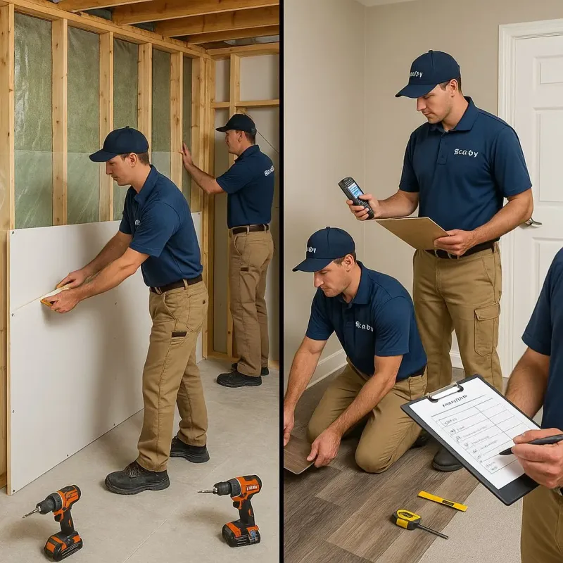 Repairs and Reconstruction process in Ferndale, PA